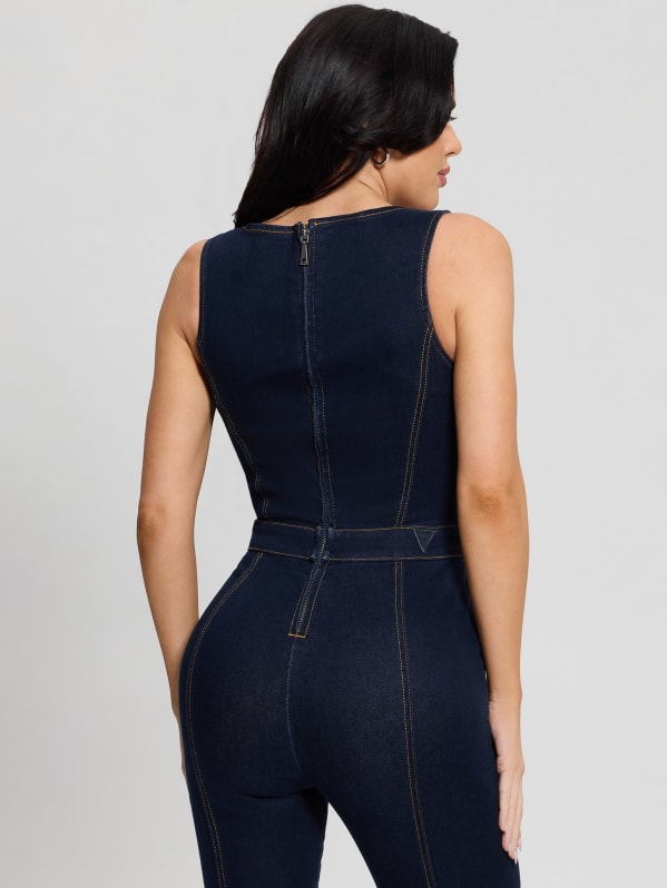 Carla Denim Jumpsuit | GUESS Carla Denim Jumpsuit | GUESS