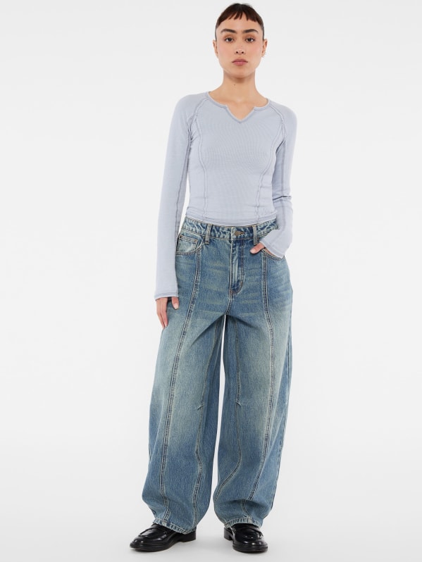 GUESS Originals Tapered Baggy Jeans | GUESS GUESS Originals Tapered Baggy Jeans | GUESS