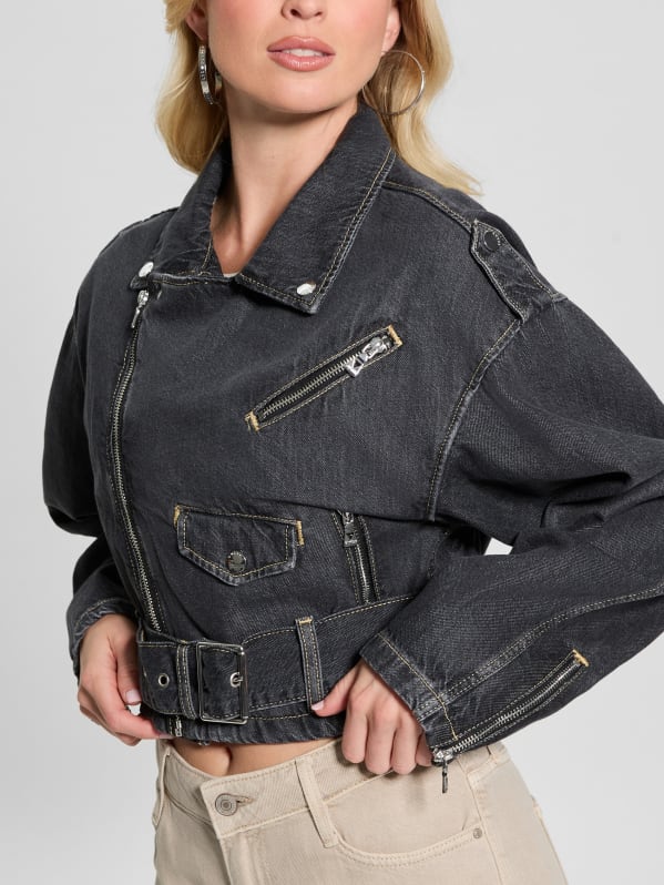 Eco Sandy Denim Jacket | GUESS Eco Sandy Denim Jacket | GUESS
