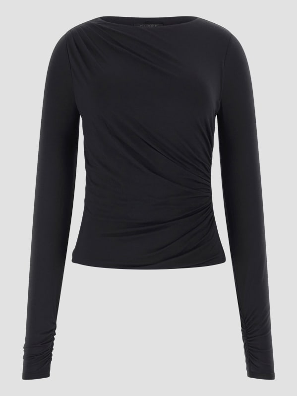 Eco Noelle Shirred Top | GUESS Eco Noelle Shirred Top | GUESS