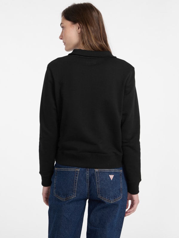 Eco Half-Zip Sweatshirt | GUESS