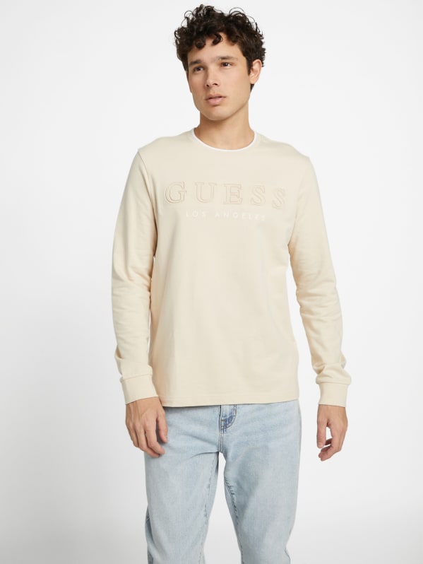 Kalico Logo Long-Sleeve Tee | GUESS Factory