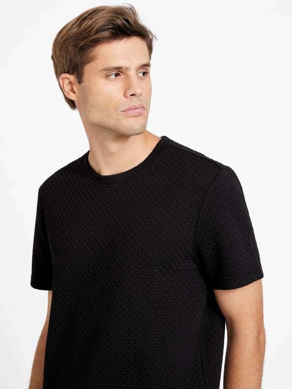 Quincy Quilted Knit Tee | GUESS Factory Ca