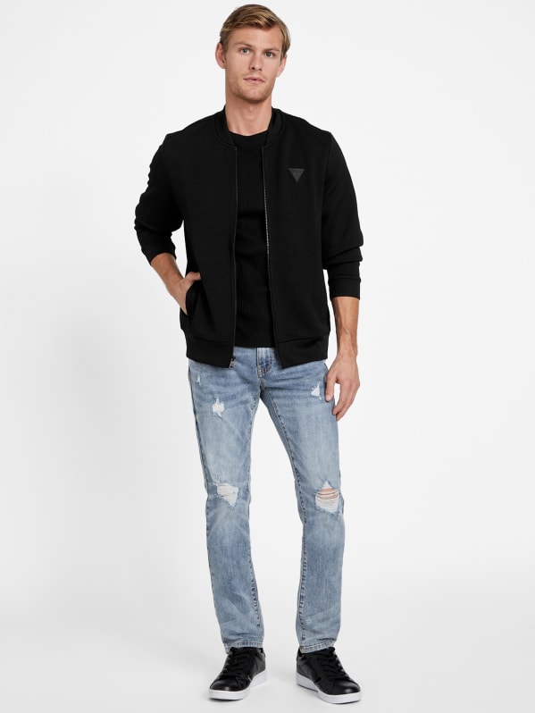 Astro Quilted Flight Jacket | GUESS Factory Astro Quilted Flight Jacket | GUESS Factory