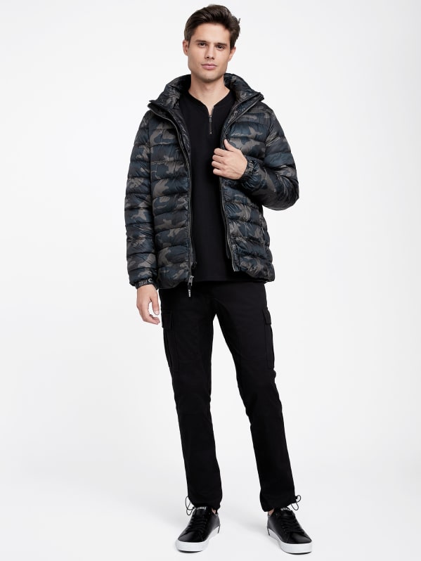 送料無料特集 | 激安の新品・型落ち・アウトレット Harrison Camo Factory GUESS | Jacket Puffer ジャケット・アウター