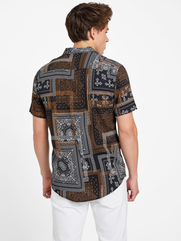 Timo Bandana Shirt | GUESS Factory Timo Bandana Shirt | GUESS Factory