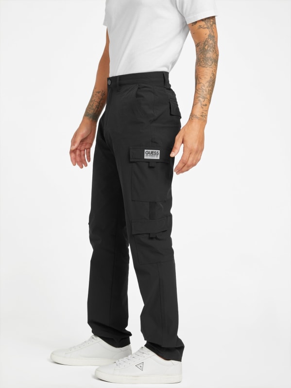 Stripe Slash Pants (PA07-BLACK)