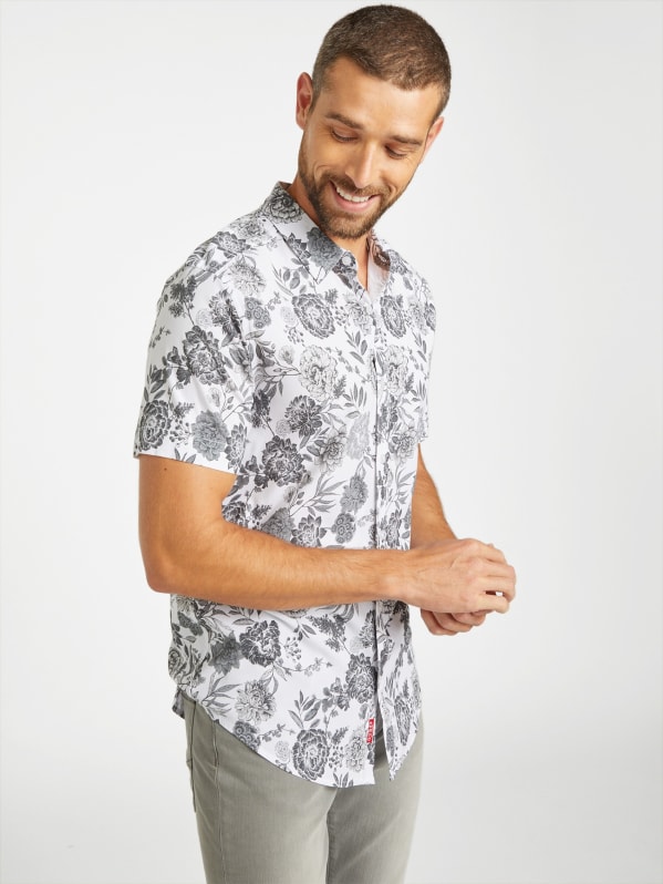 Wayne Short-Sleeve Floral Shirt