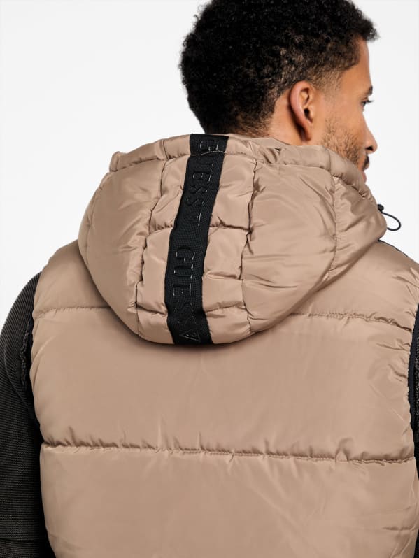 Osvald Puffer Vest | GUESS Factory Ca