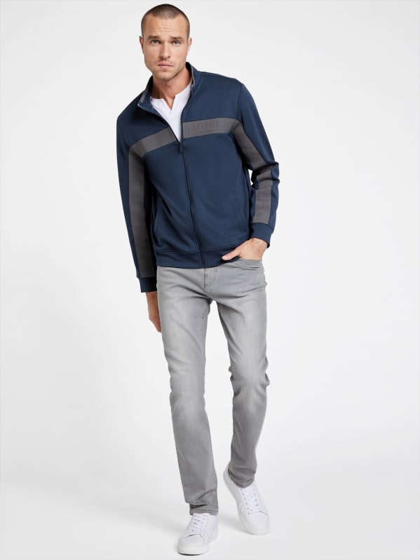 Juan Mock-Neck Jacket | GUESS Factory