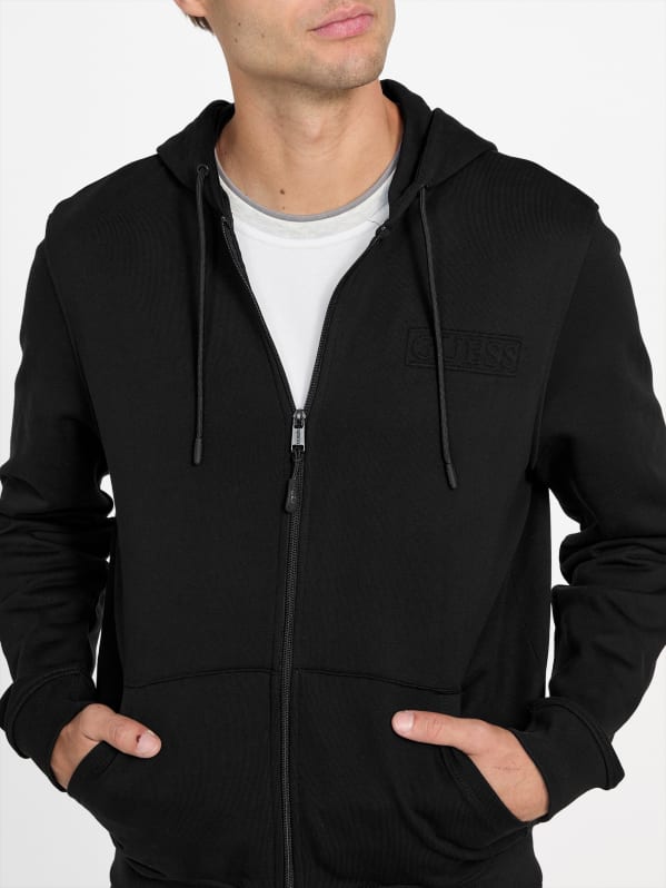 Cruz Zip-Up Hoodie | GUESS Factory Cruz Zip-Up Hoodie | GUESS Factory