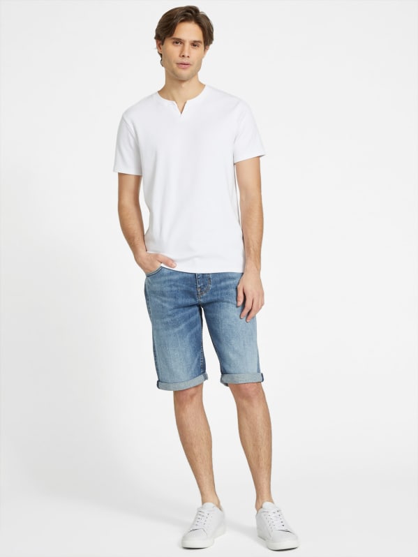 Eco Trent Rolled Shorts | GUESS Factory Ca
