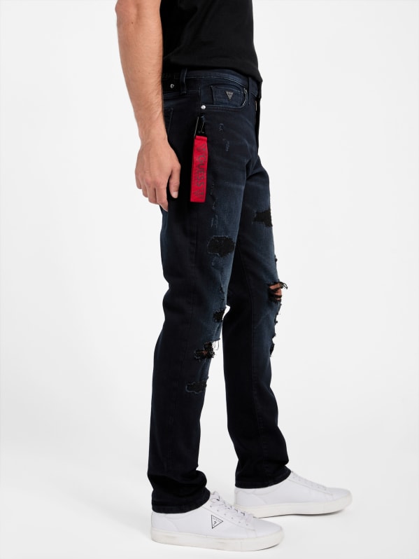 【開店記念セール！】 Bowen Destroyed Skinny Jeans | GUESS Factory パンツ