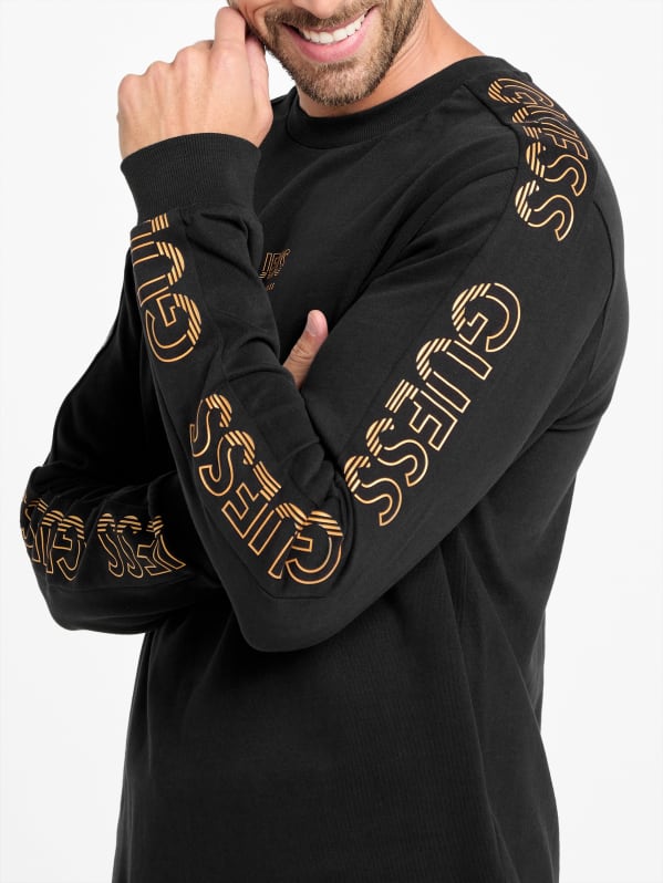everyone エブリワン j 30000 logo long sleeve tee ブラック