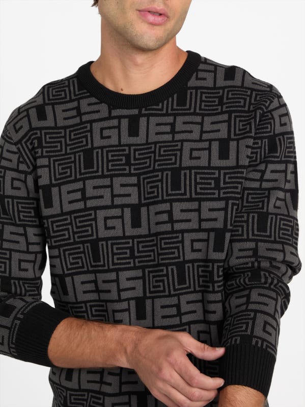 Paco Logo Sweater | GUESS Factory Paco Logo Sweater | GUESS Factory