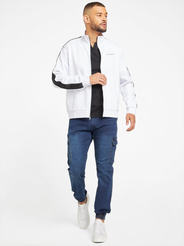 Mateo Logo-Tape Jacket | GUESS Factory
