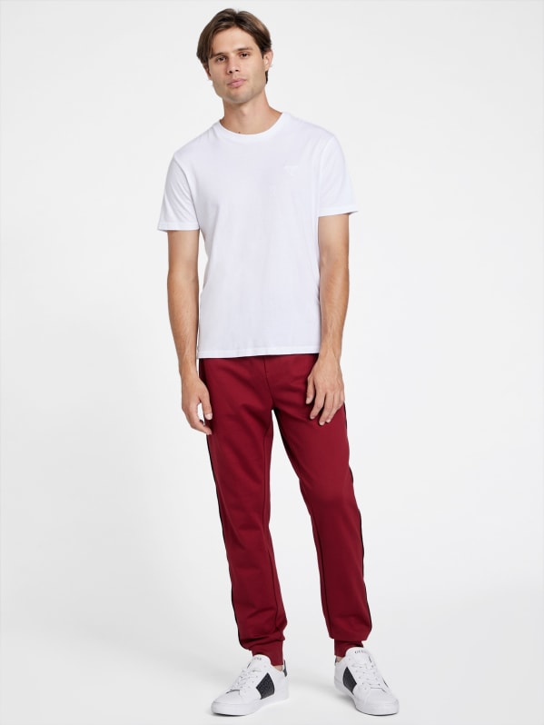 Mateo Logo-Tape Joggers | GUESS Factory Ca