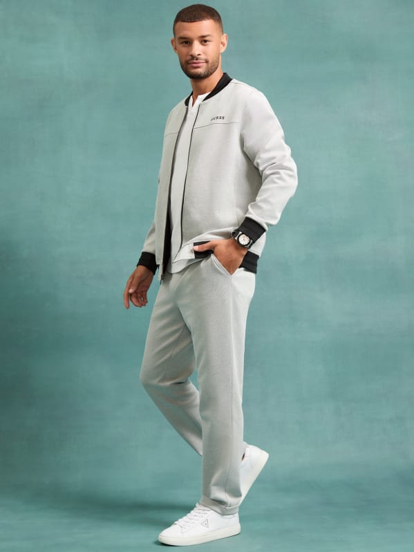 Giovanni Textured Flight Jacket | GUESS Factory