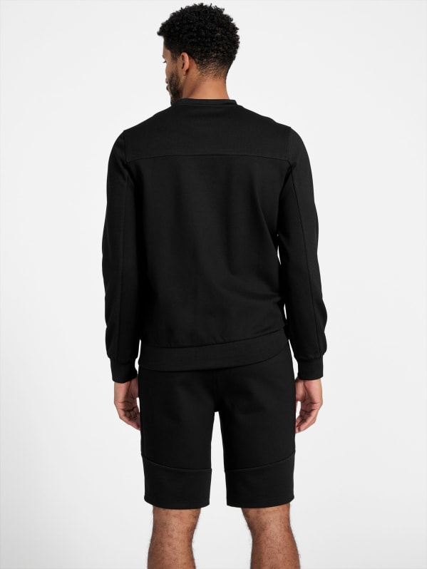 STRETCH FIT LOGO MOCKNECK TEE WHITE TGS-MT09 – TANGRAM