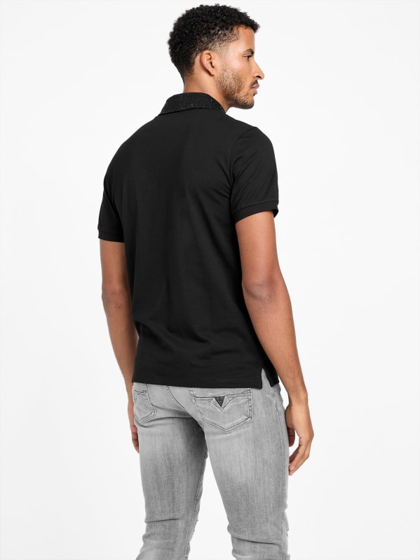 最安価格 Eco Factory GUESS | Polo Embellished Kaisen トップス