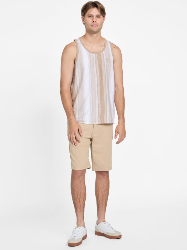 Wisin Striped Tank | GUESS Factory