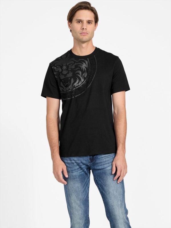 Eco Atter Lion Tee | GUESS Factory