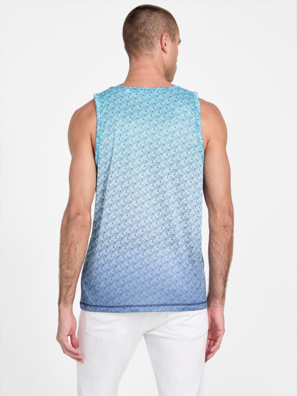 Cirillo Ombre Logo Tank | GUESS Factory Ca