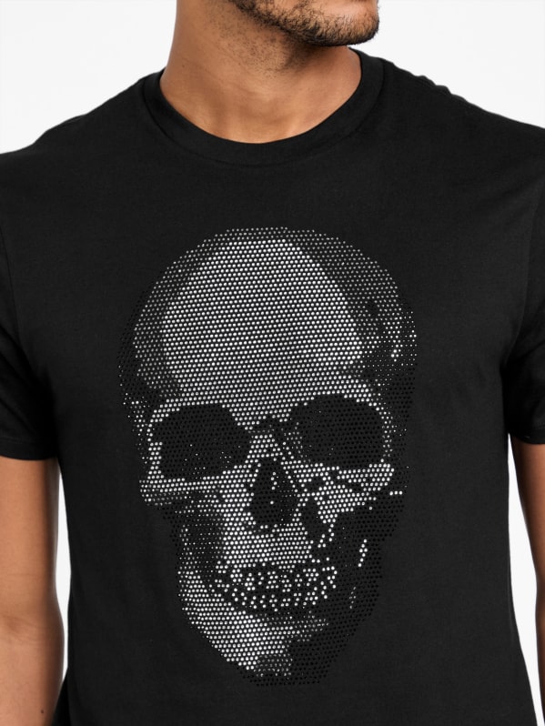 Klasper Skull Tee | GUESS Factory
