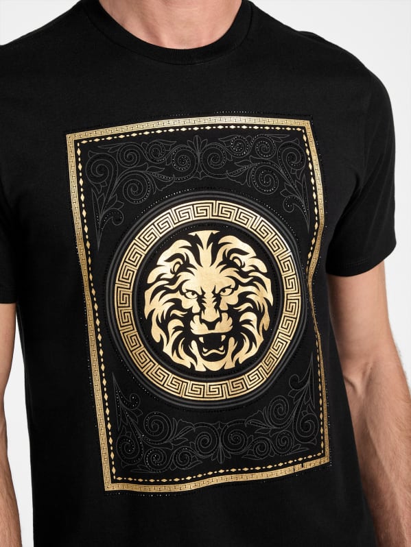 Limma Lion Crest Tee | GUESS Factory