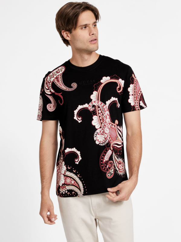 Calleja Paisley Tee | GUESS Factory Ca