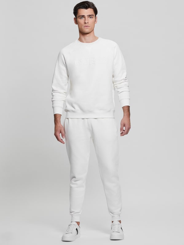 Eco Aldwin Logo Sweatshirt | GUESS Canada