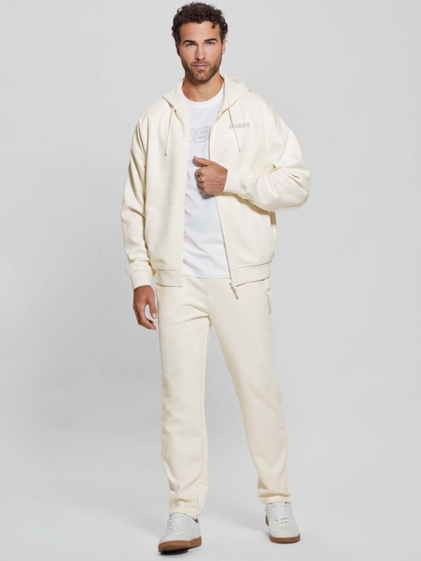Eco Daril Zip-Up Hoodie Sweatshirt | GUESS Eco Daril Zip-Up Hoodie Sweatshirt | GUESS
