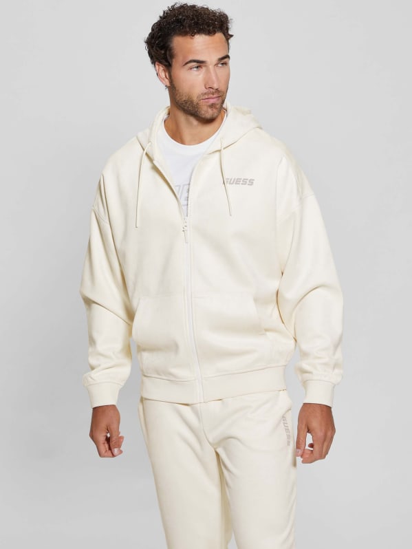 Eco Daril Zip-Up Hoodie Sweatshirt | GUESS Eco Daril Zip-Up Hoodie Sweatshirt | GUESS