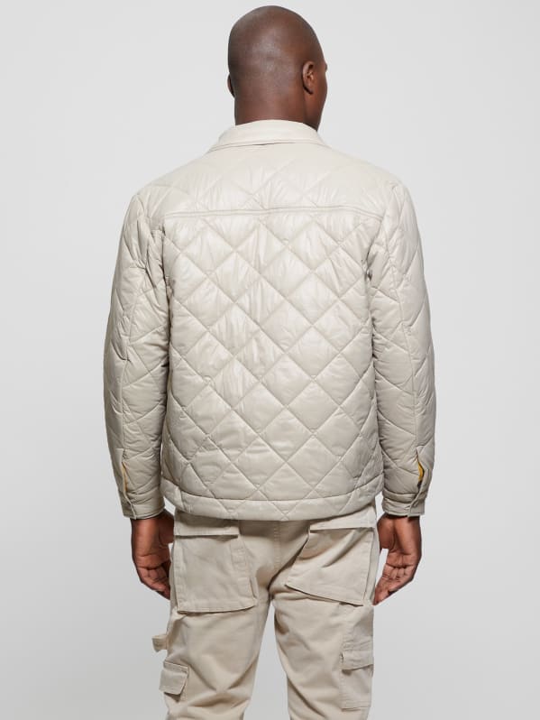 Women's Beige Quilted Jacket at H&M CA