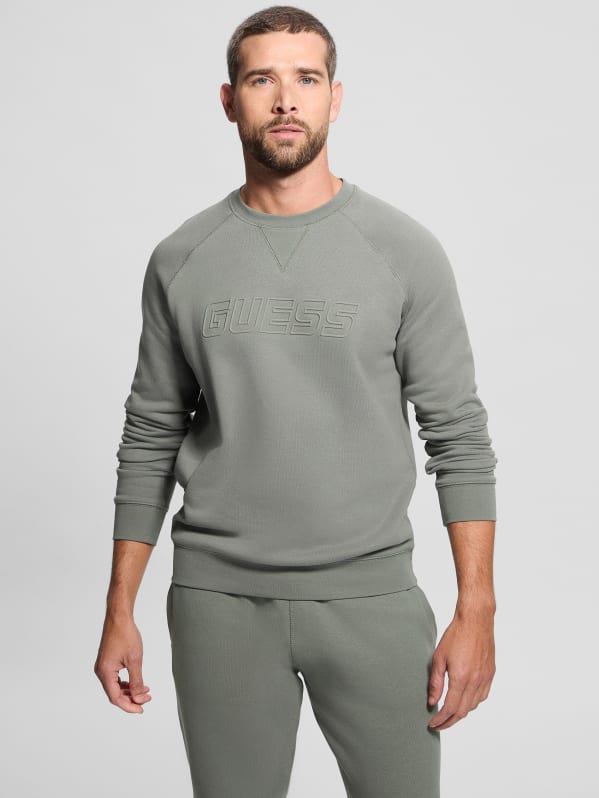 Eco Aldwin Crewneck Sweatshirt | GUESS Canada
