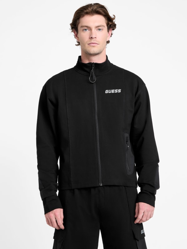 Eco Rubus Full-Zip Sweatshirt | GUESS Canada