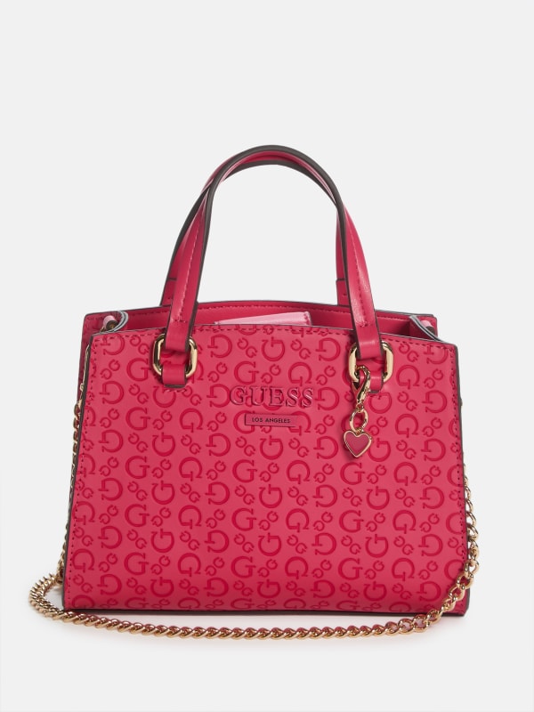 Earlene Embossed Logo Mini Satchel