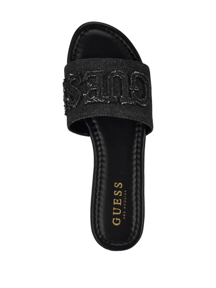 Havas Denim Slide Sandals