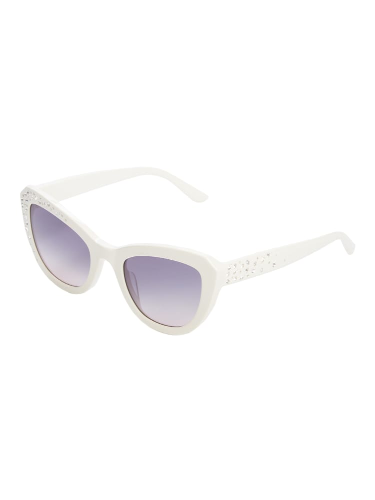 Dorrie Embellished Cat-Eye Sunglasses
