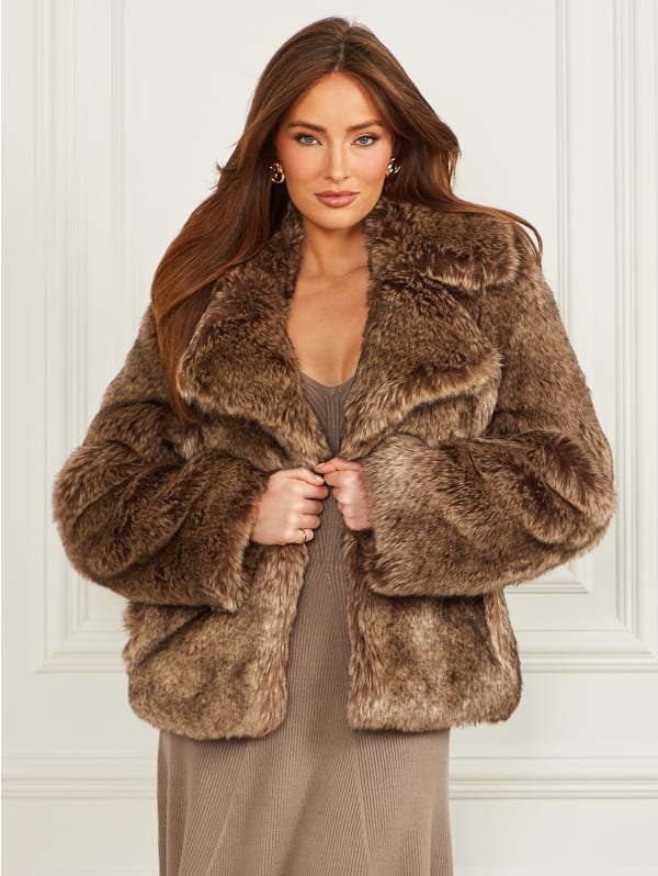 Duchesse Faux-Fur Jacket | Marciano