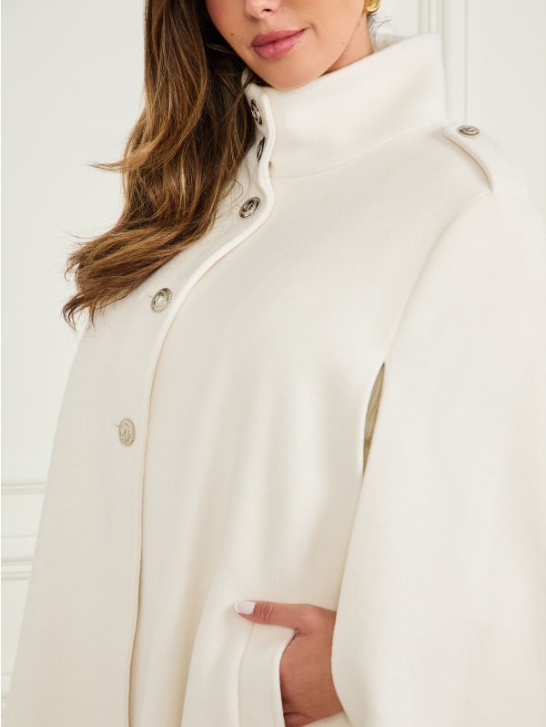 Marlene Wool-Blend Cape | Marciano Ca Marlene Wool-Blend Cape | Marciano Ca