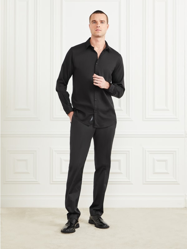 Eco Jacob It Notched Shirt | GUESS Eco Jacob It Notched Shirt | GUESS
