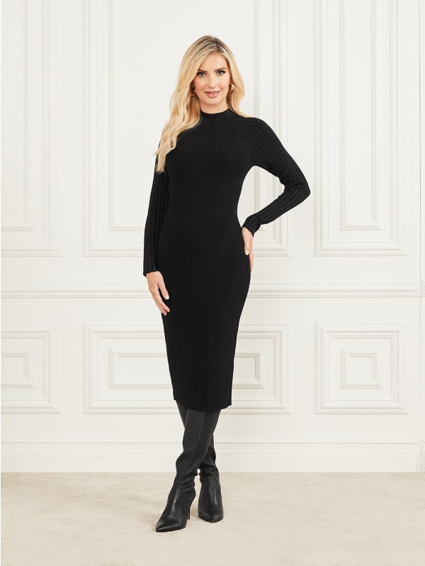 Yuri Long-Sleeve Sweater Dress | GUESS