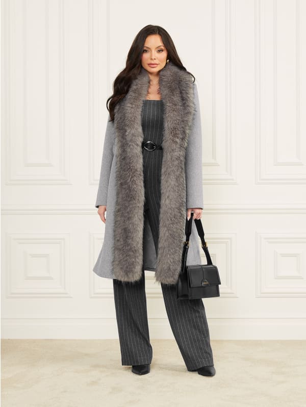 Valerie Wool-Blend Coat | Marciano