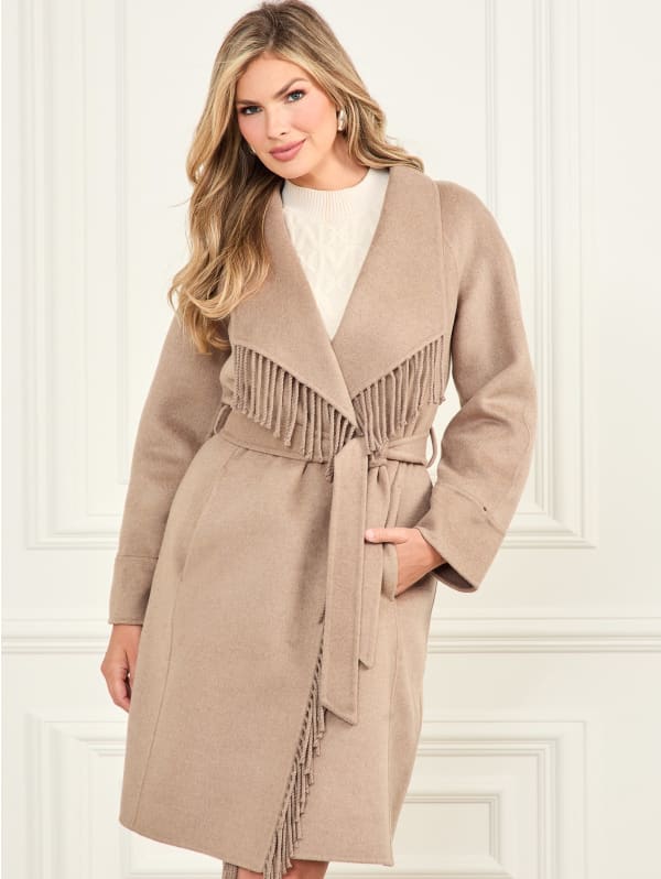 Liliana Wool-Blend Coat | Marciano