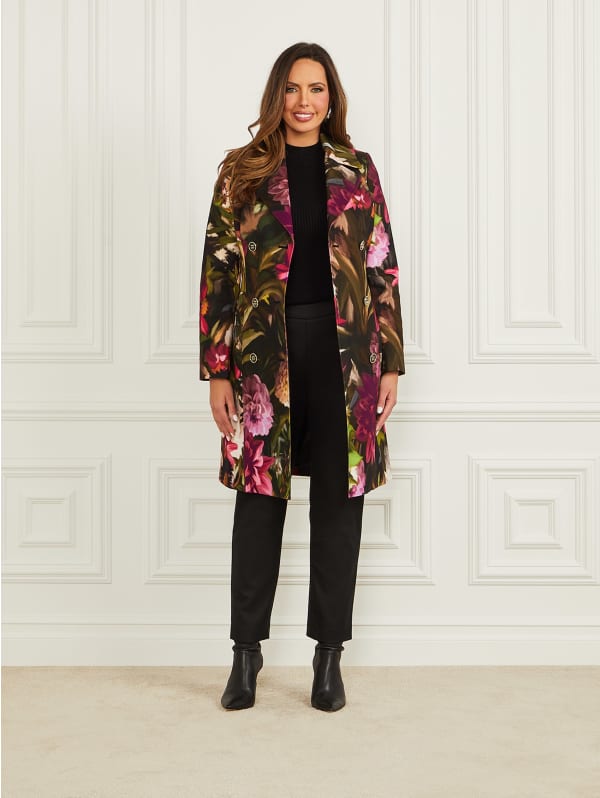 Jennifer Printed Trench Coat | Marciano