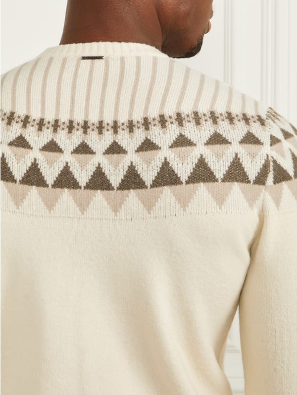 トップス steven alan_WOOL NORDICJACQUARD PULLOVER steven alan_WOOL NORDICJACQUARD PULLOVER