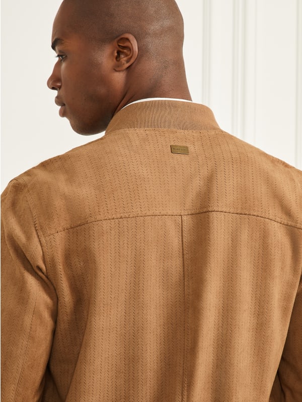 Suede Flight Jacket | GUESS