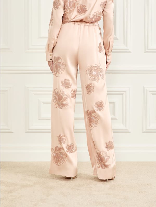 Silk drawstring pants - Spring-Summer Men | Dries Van Noten