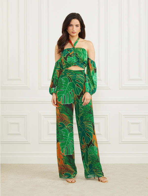 【サイズ交換ＯＫ】 Amazon Leaf Pant | Marciano 絵画
